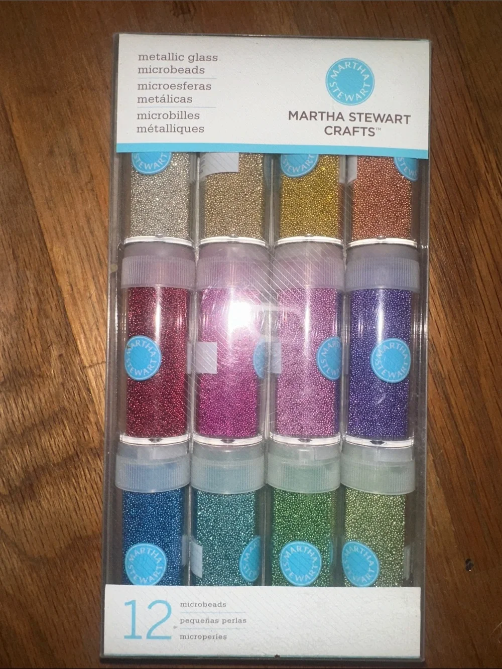 Martha Stewart Glitter & Microbeads 12-Pack - Multicolor 2 for the price of one